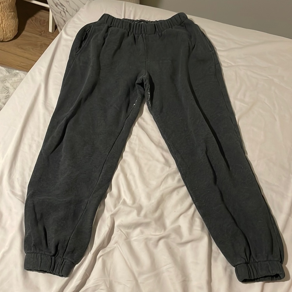 Blackish grey Brandy Melville joggers